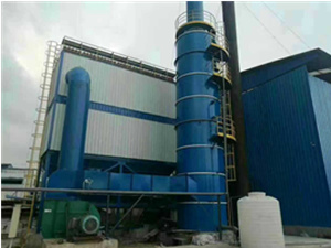 20T锅炉布袋脱硫除尘系统