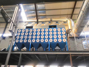 横插安装式滤筒式除尘器