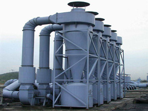 旋风水膜除尘器