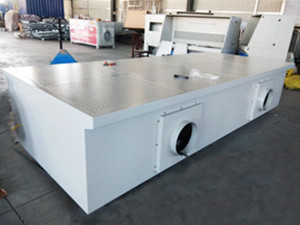 通风除尘式打磨平台