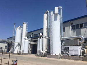 车间湿式除尘除味系统